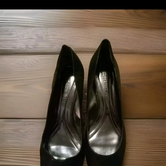 Naturalizer Natalie Black Leather heels 9.5 - Picture 2 of 4